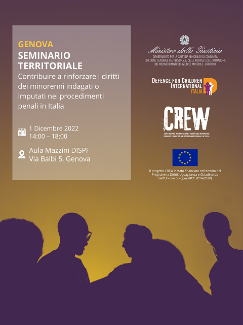 CREW Seminario Territoriale Conclusivo Genova